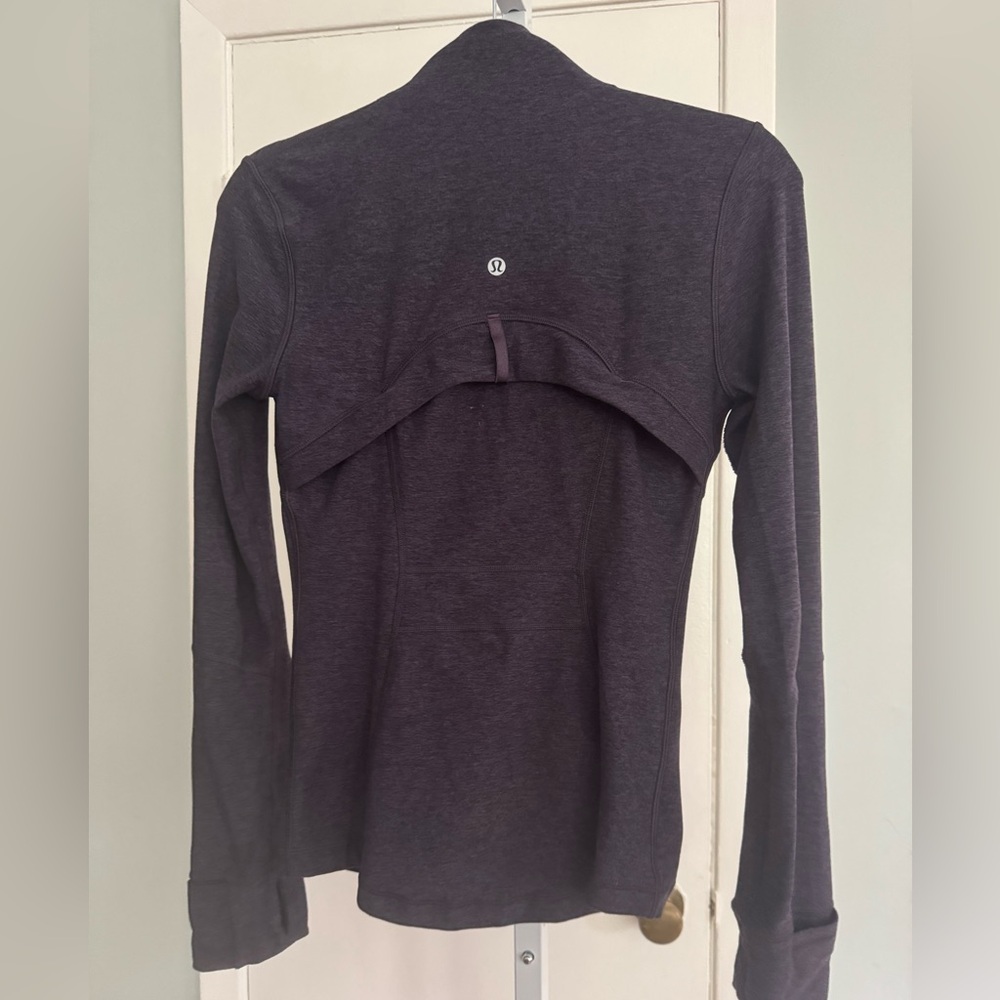 lululemon Dark Plum Long Sleeve Casual Jacket size 4